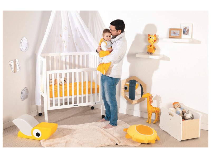 Lit Sureleve A Barreaux Basic