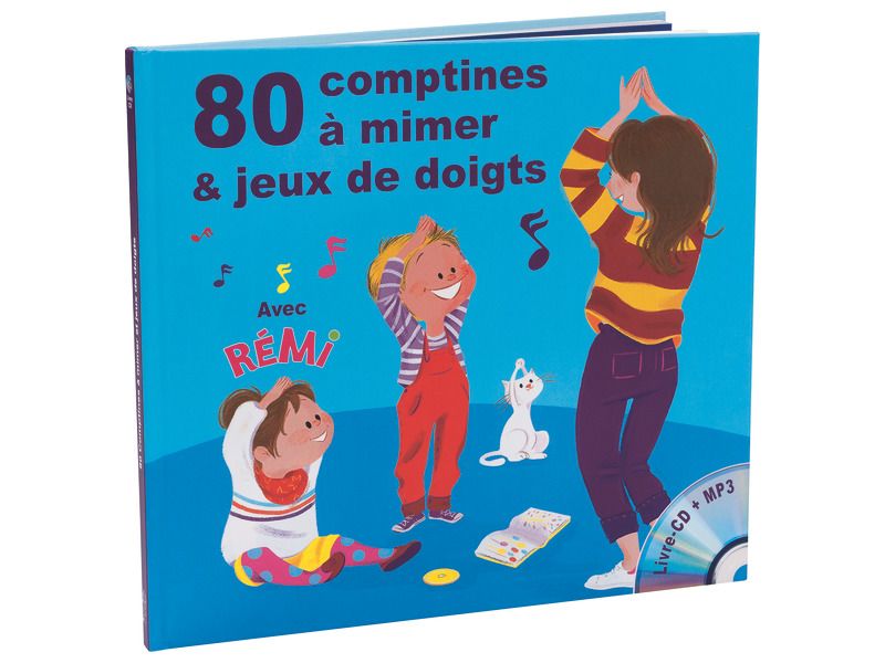 80 Comptines à Mimer Et Jeux De Doigts